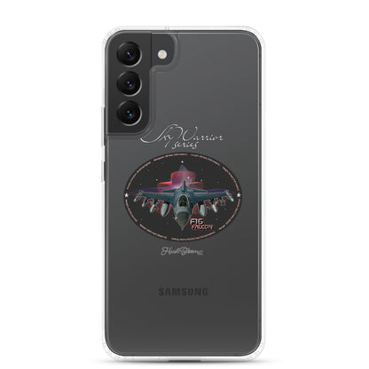 Clear - F16 Falcon Clear Case for Samsung