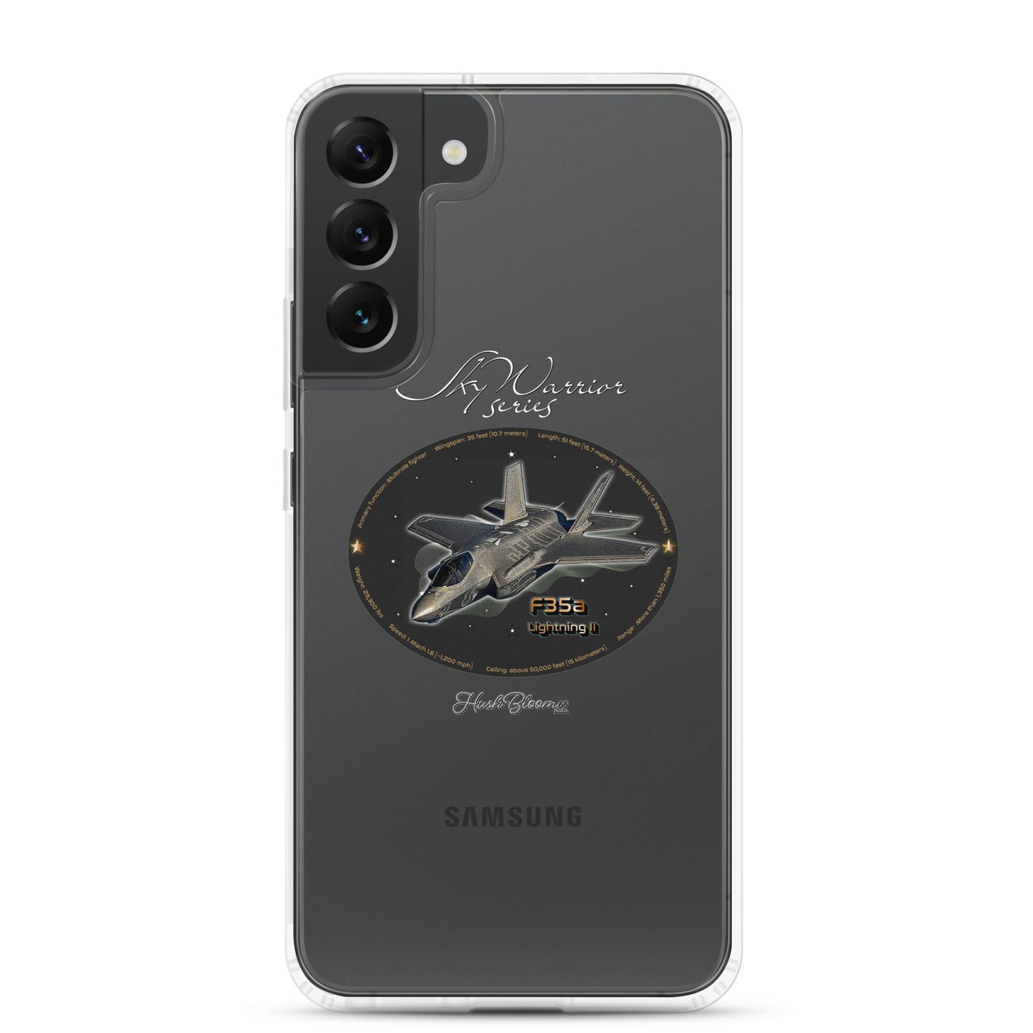 Clear - F35A Lightning Clear Case for Samsung