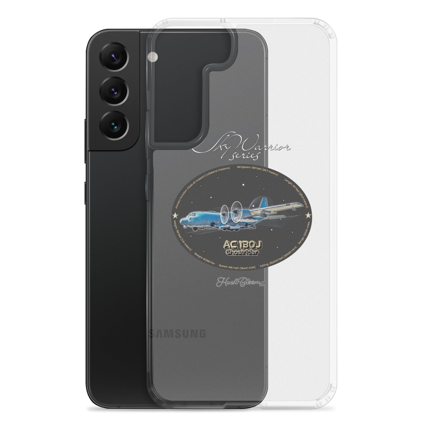 Clear - AC130J Ghostrider Clear Case for Samsung