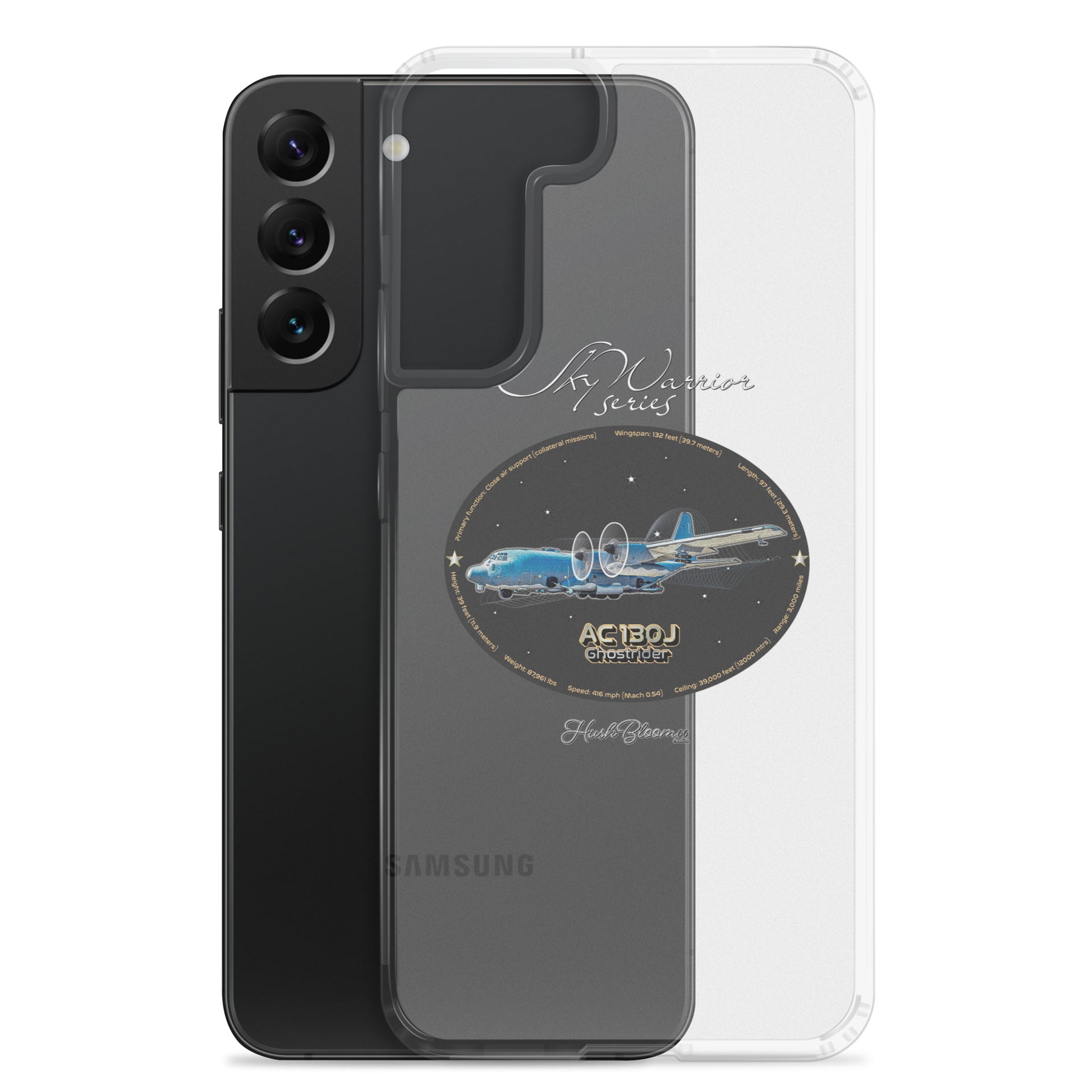 Clear - AC130J Ghostrider Clear Case for Samsung