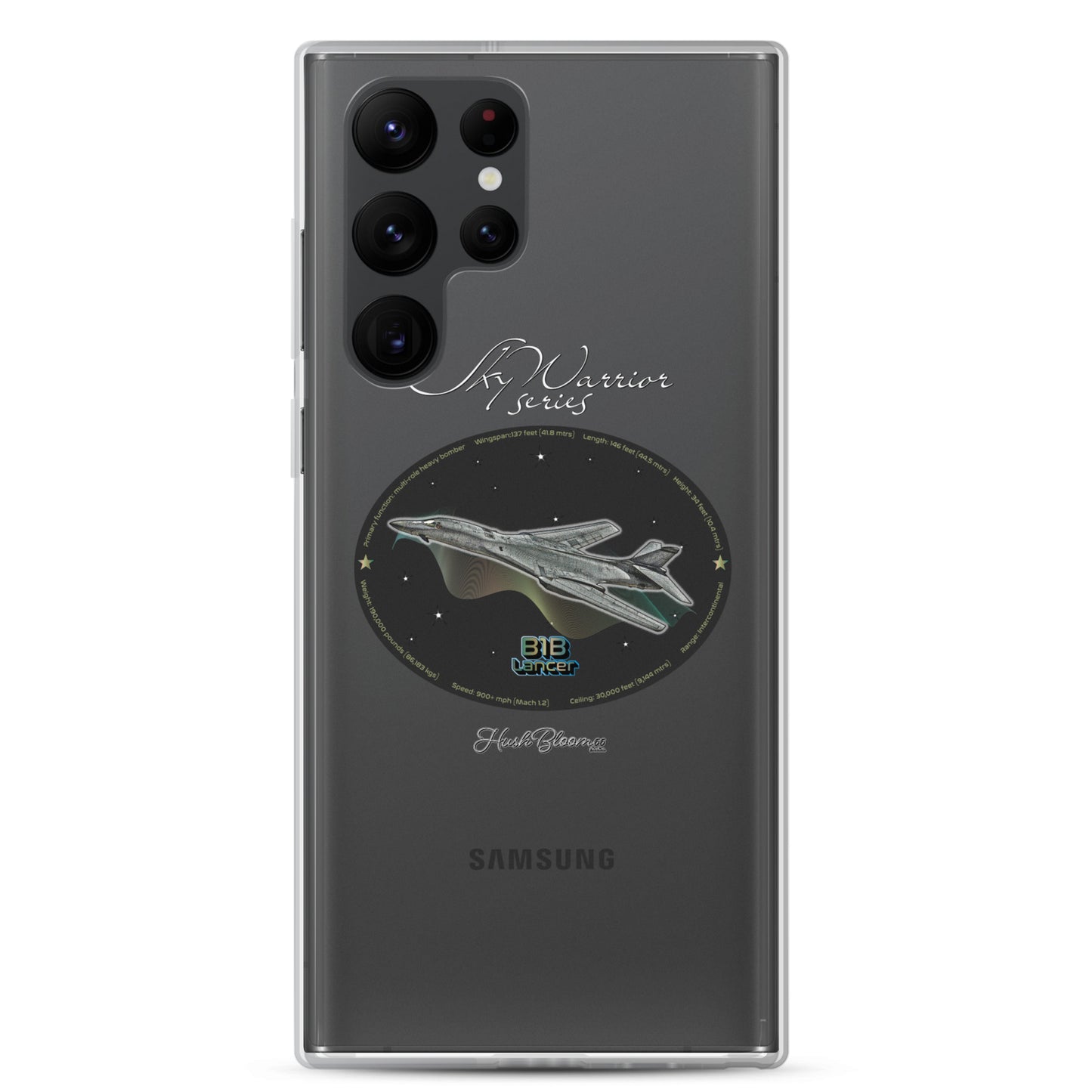 Clear - B1B Lancer Clear Case for Samsung