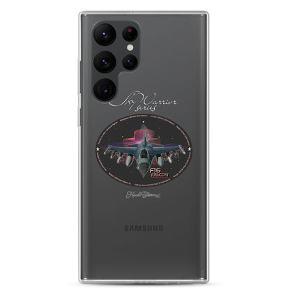 Clear - F16 Falcon Clear Case for Samsung