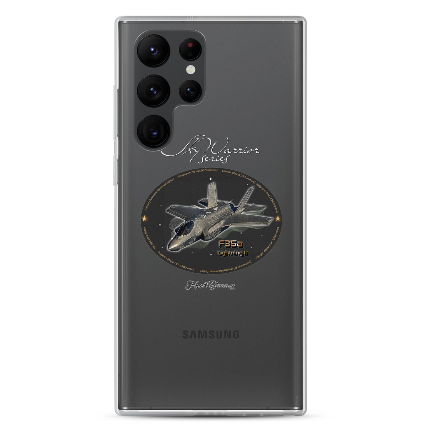 Clear - F35A Lightning Clear Case for Samsung