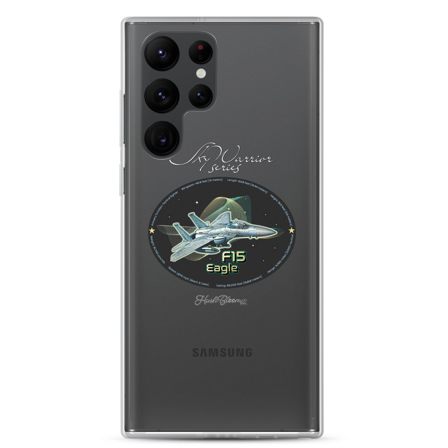 Clear - F15 Eagle Clear Case for Samsung