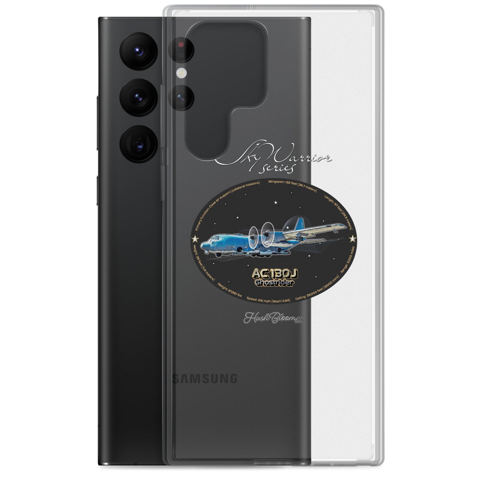 Clear - AC130J Ghostrider Clear Case for Samsung