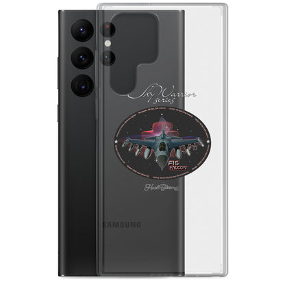 Clear - F16 Falcon Clear Case for Samsung
