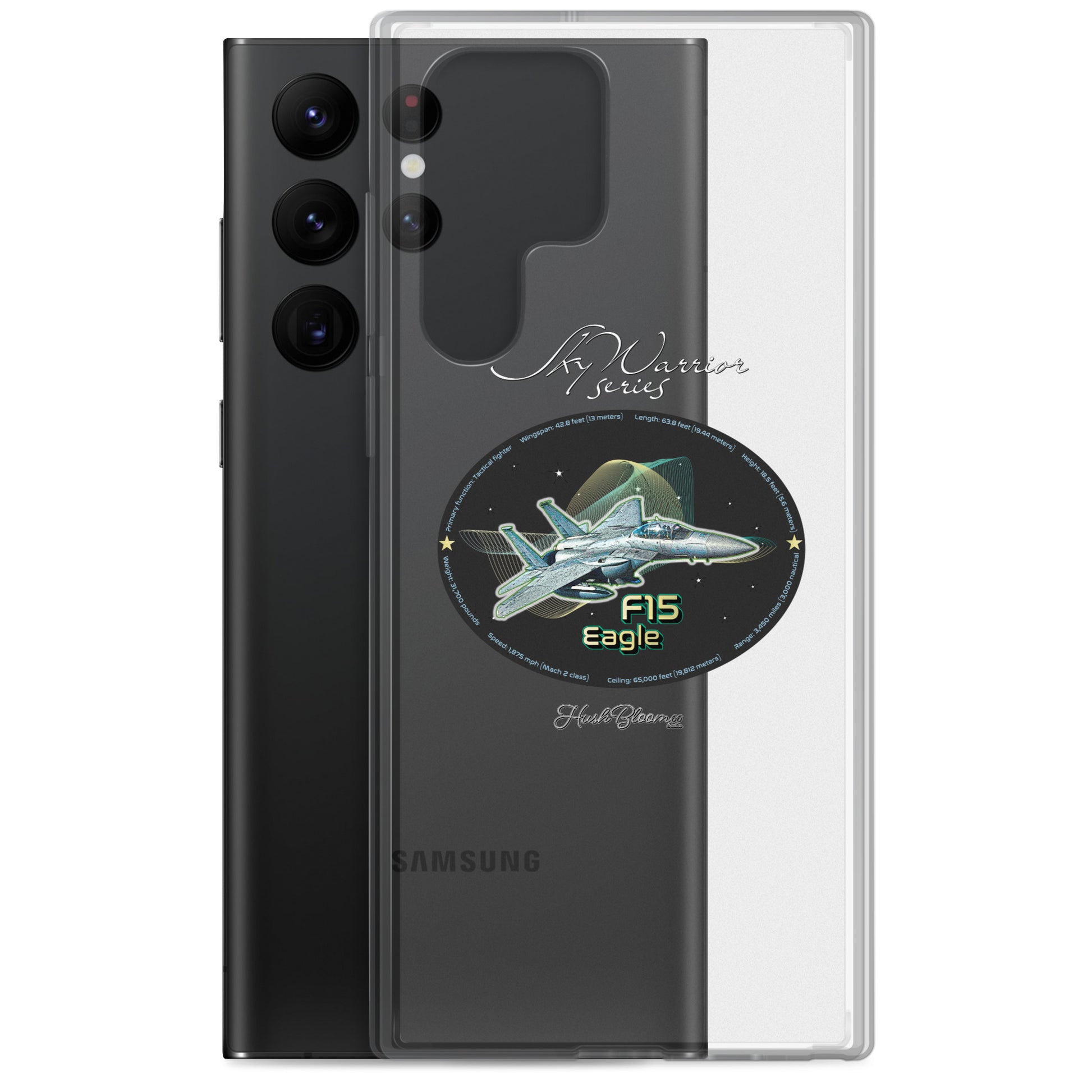 Clear - F15 Eagle Clear Case for Samsung