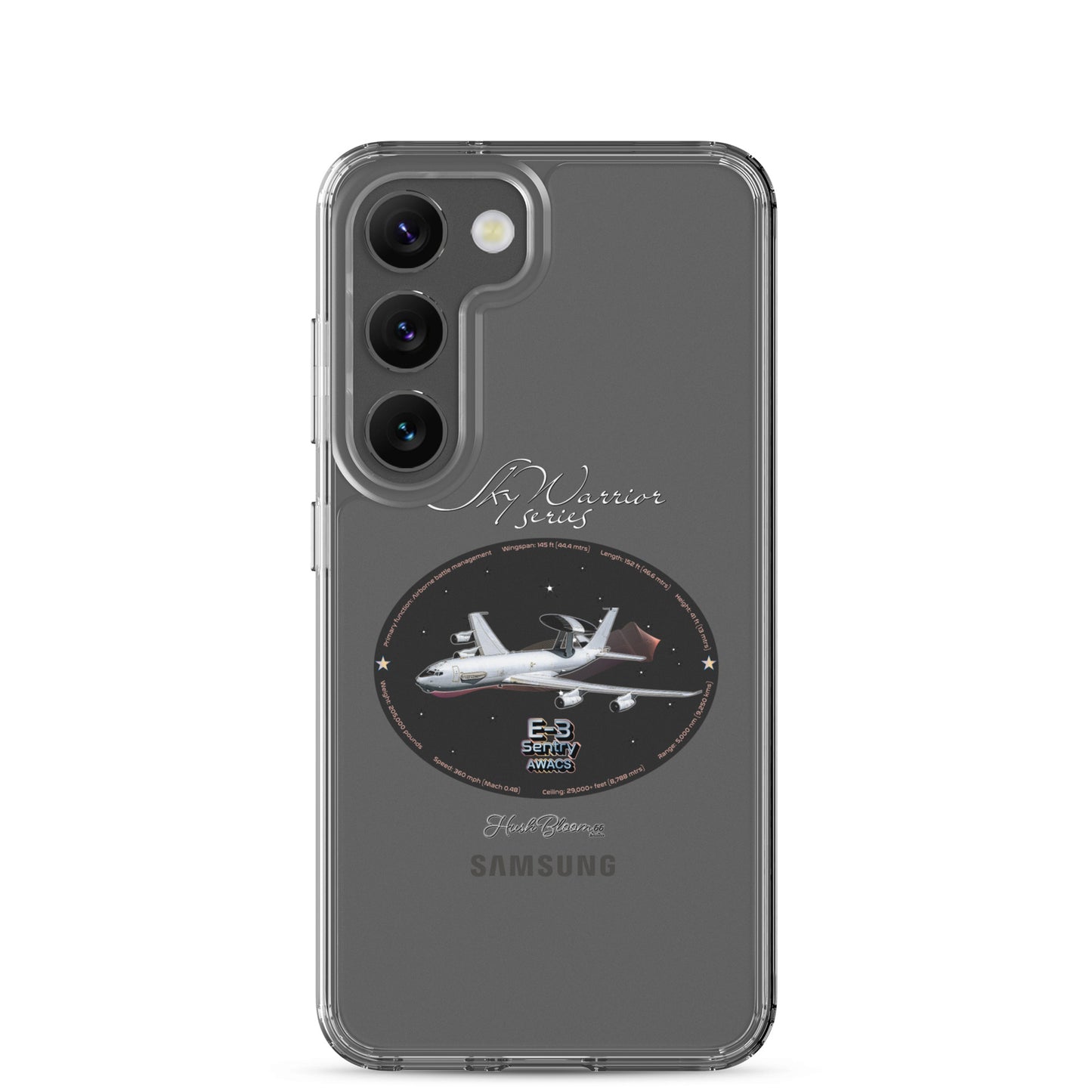 E3 Sentry Clear Case for Samsung