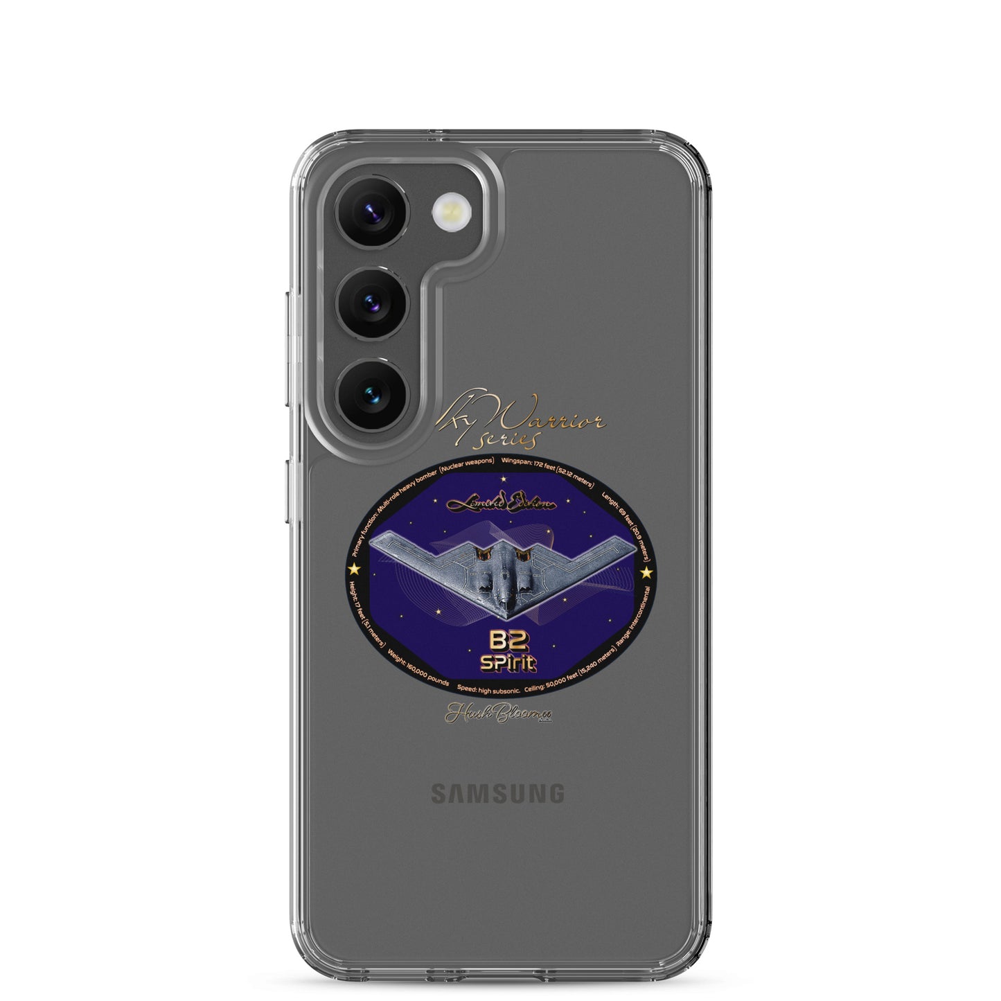 B2 Spirit (Limited Edition) Clear Case for Samsung