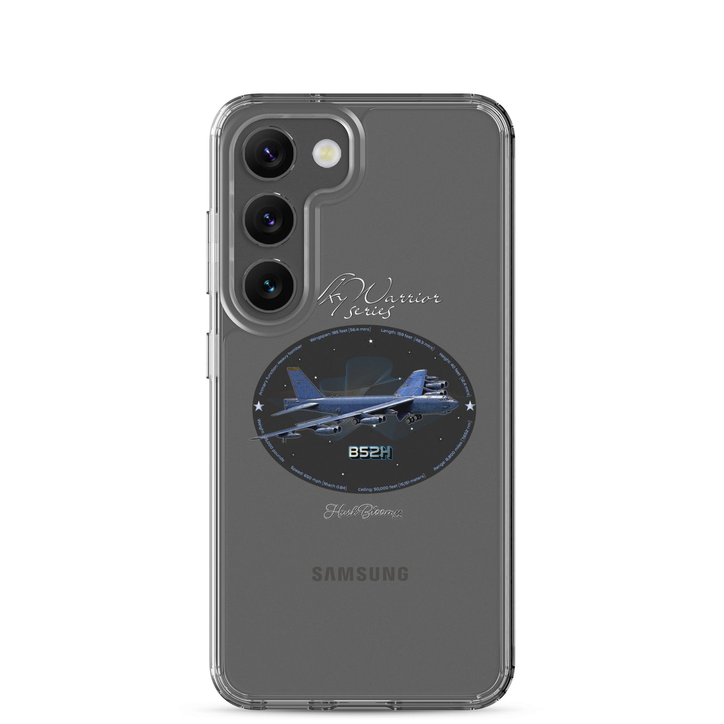 B52H Stratofortress Clear Case for Samsung