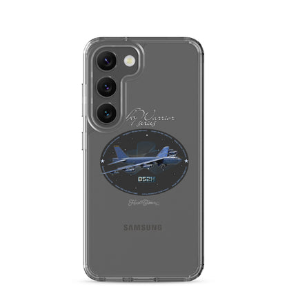 B52H Stratofortress Clear Case for Samsung