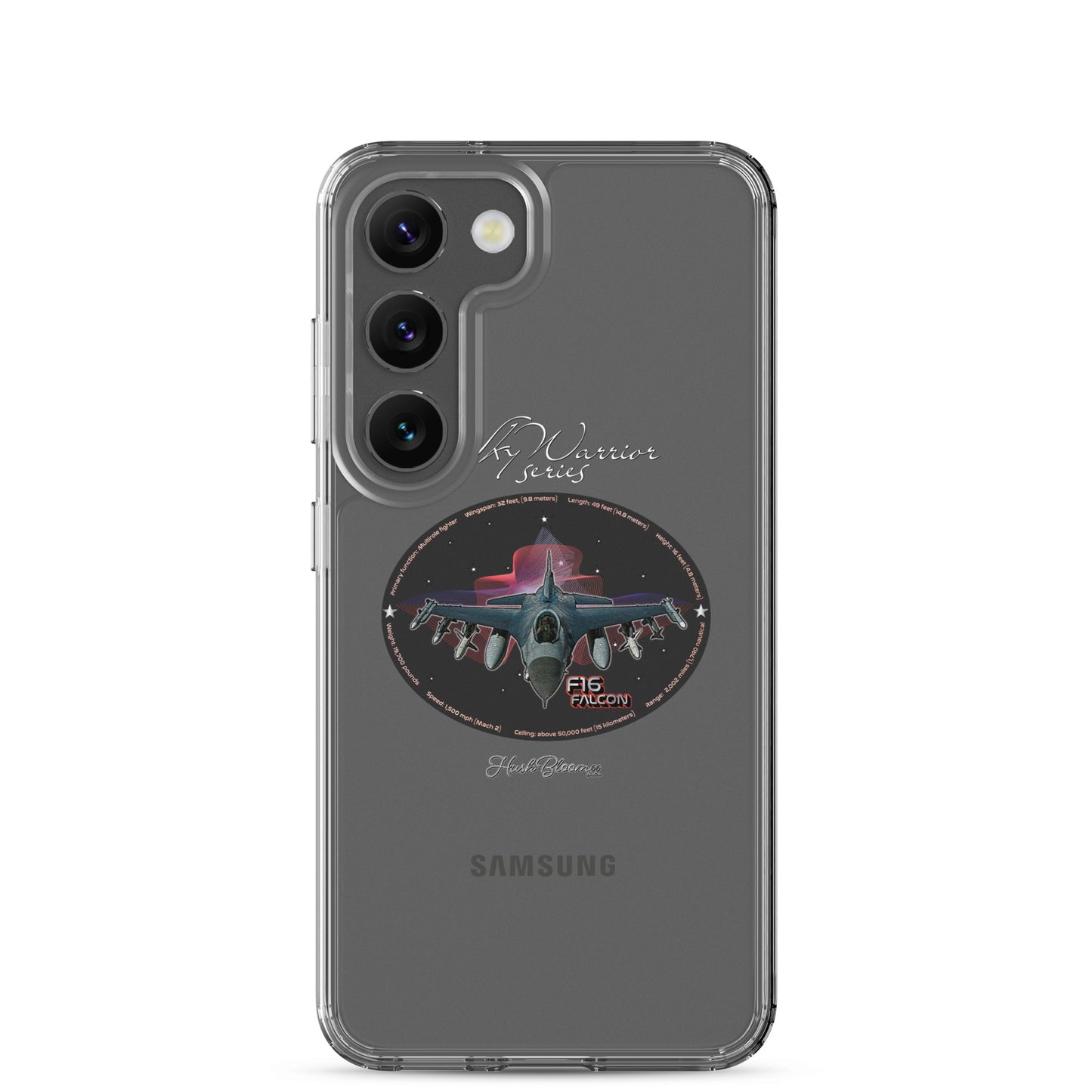 F16 Falcon Clear Case for Samsung
