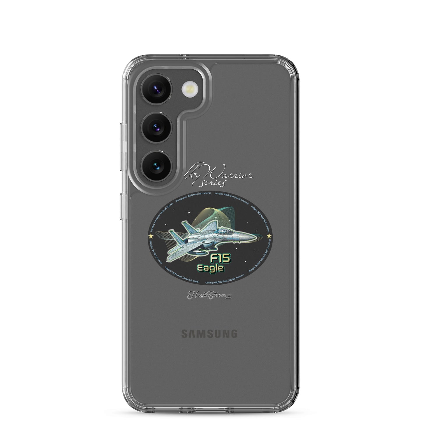 F15 Eagle Clear Case for Samsung