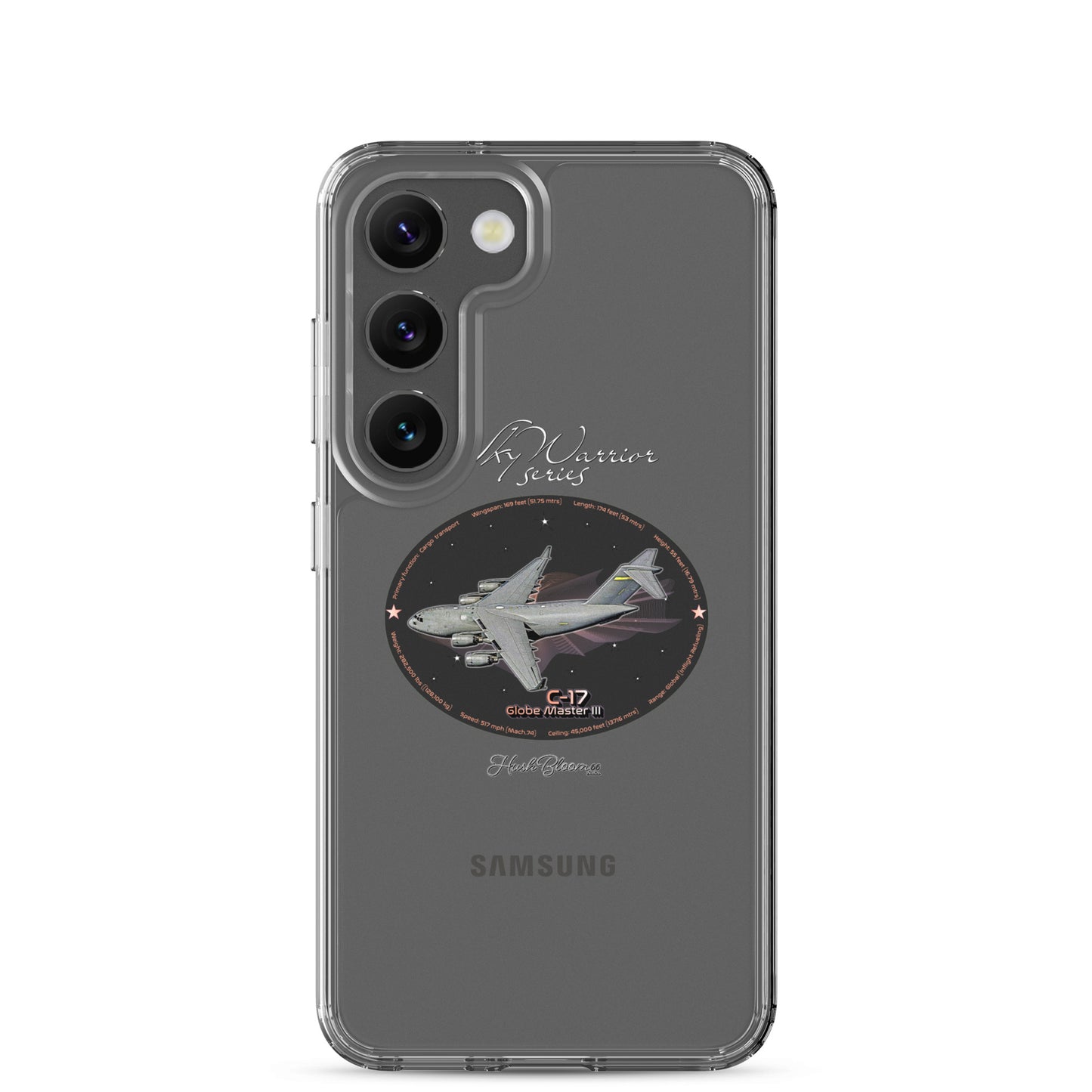 C17 Globe Master III Clear Case for Samsung