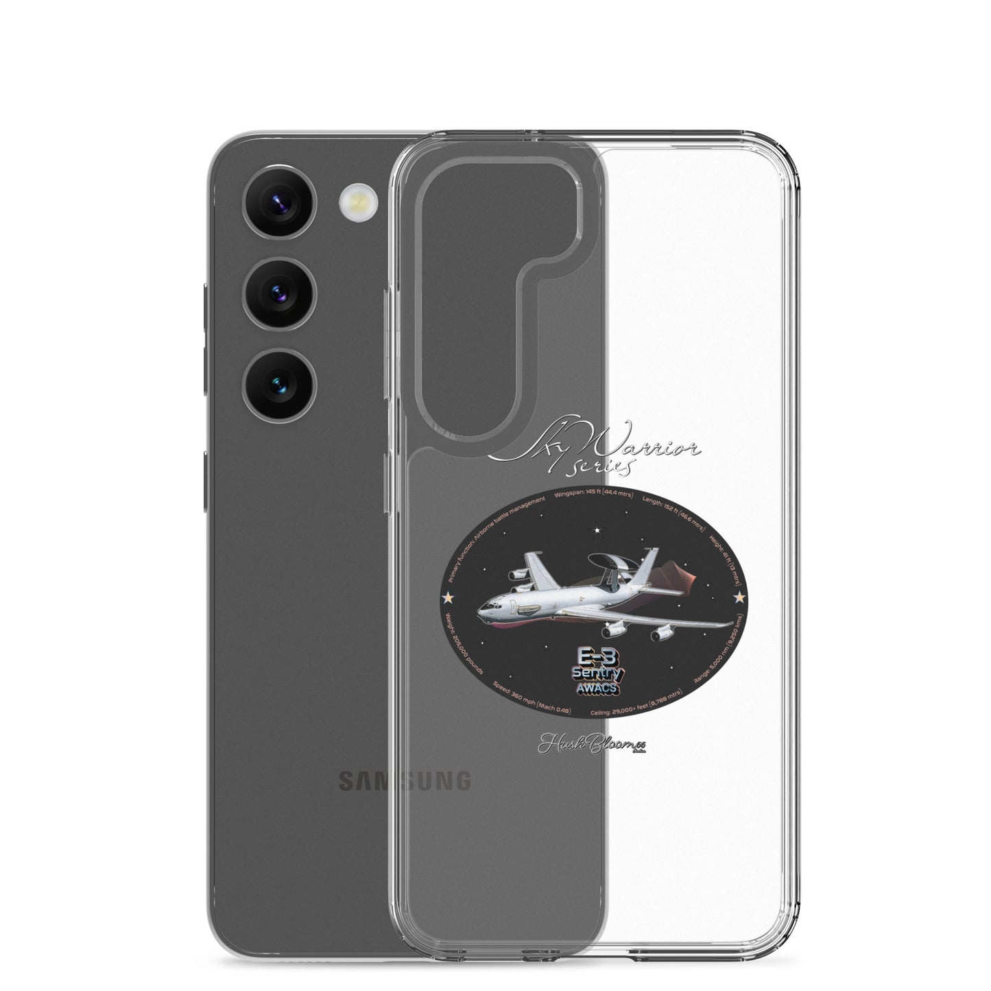 E3 Sentry Clear Case for Samsung