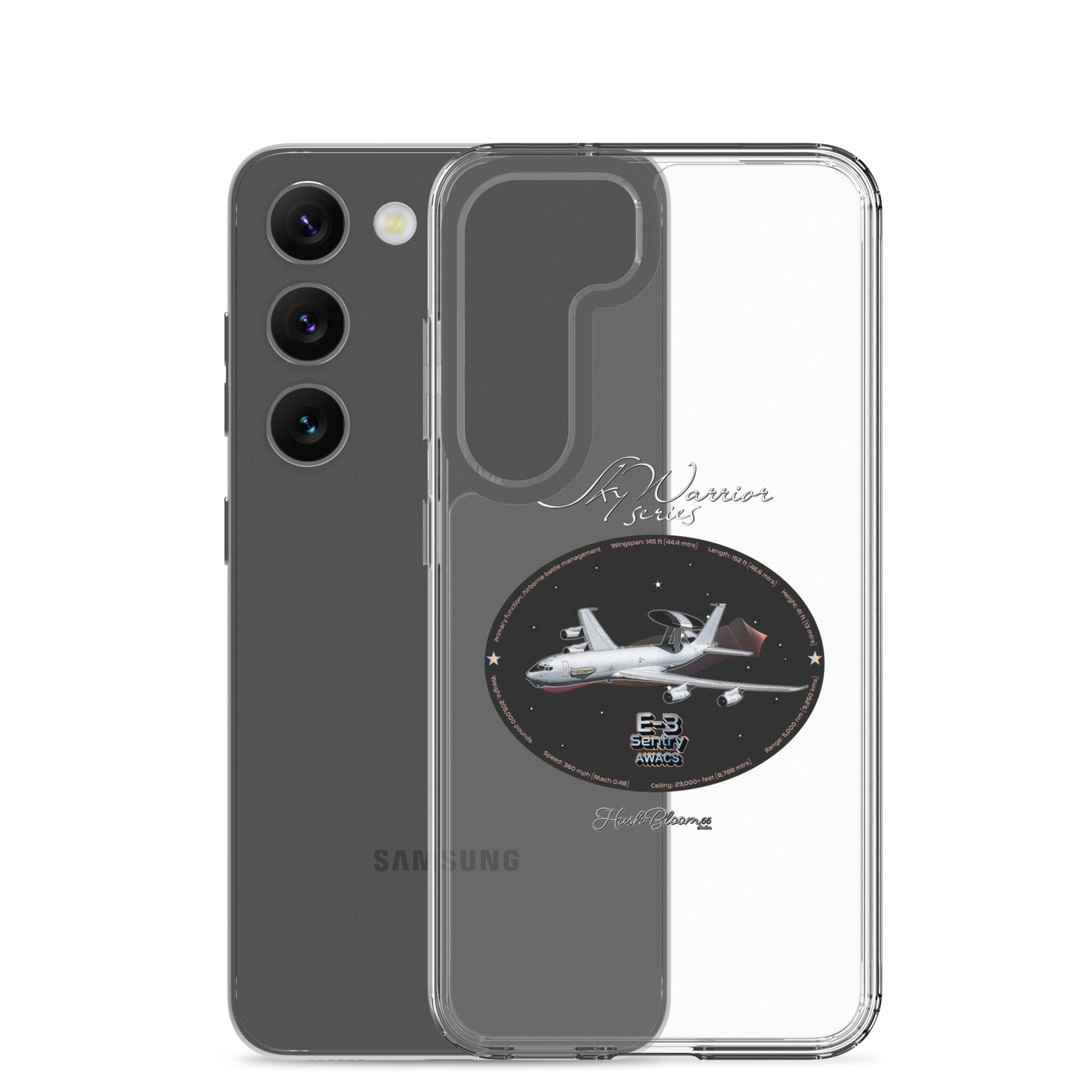 E3 Sentry Clear Case for Samsung