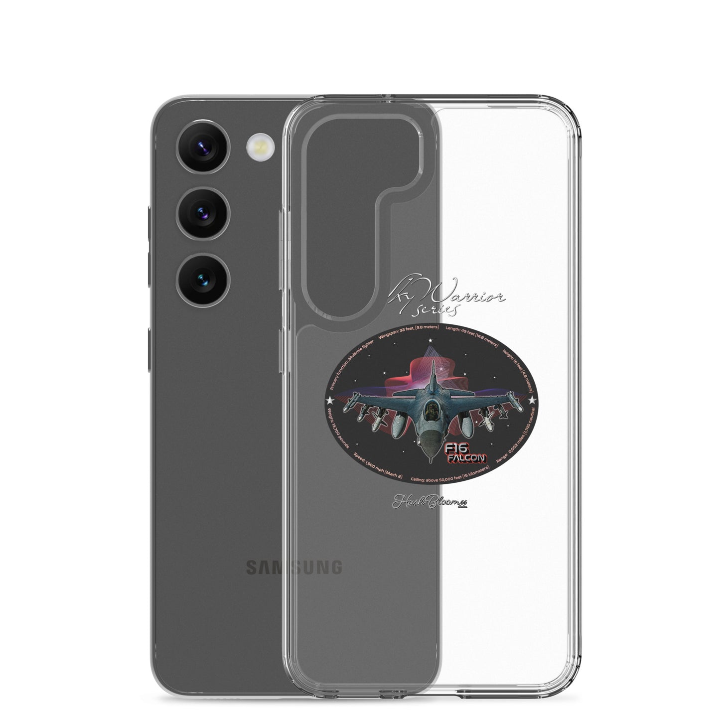 F16 Falcon Clear Case for Samsung