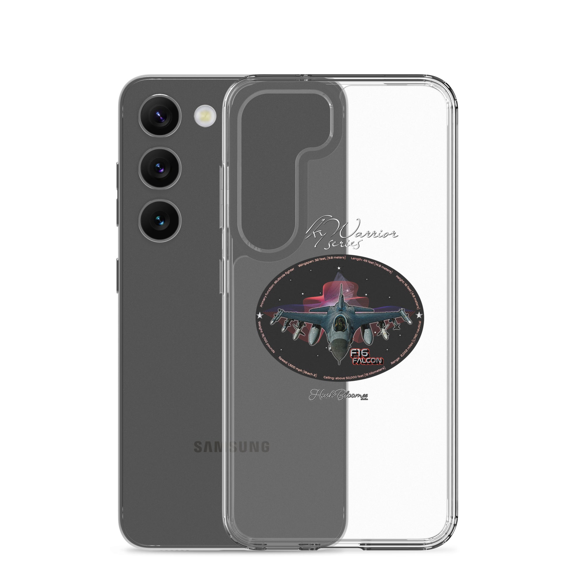 F16 Falcon Clear Case for Samsung