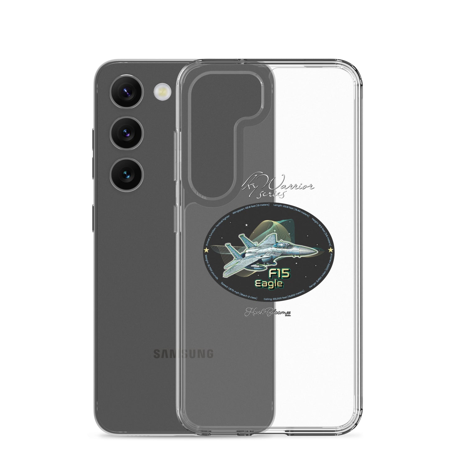 F15 Eagle Clear Case for Samsung