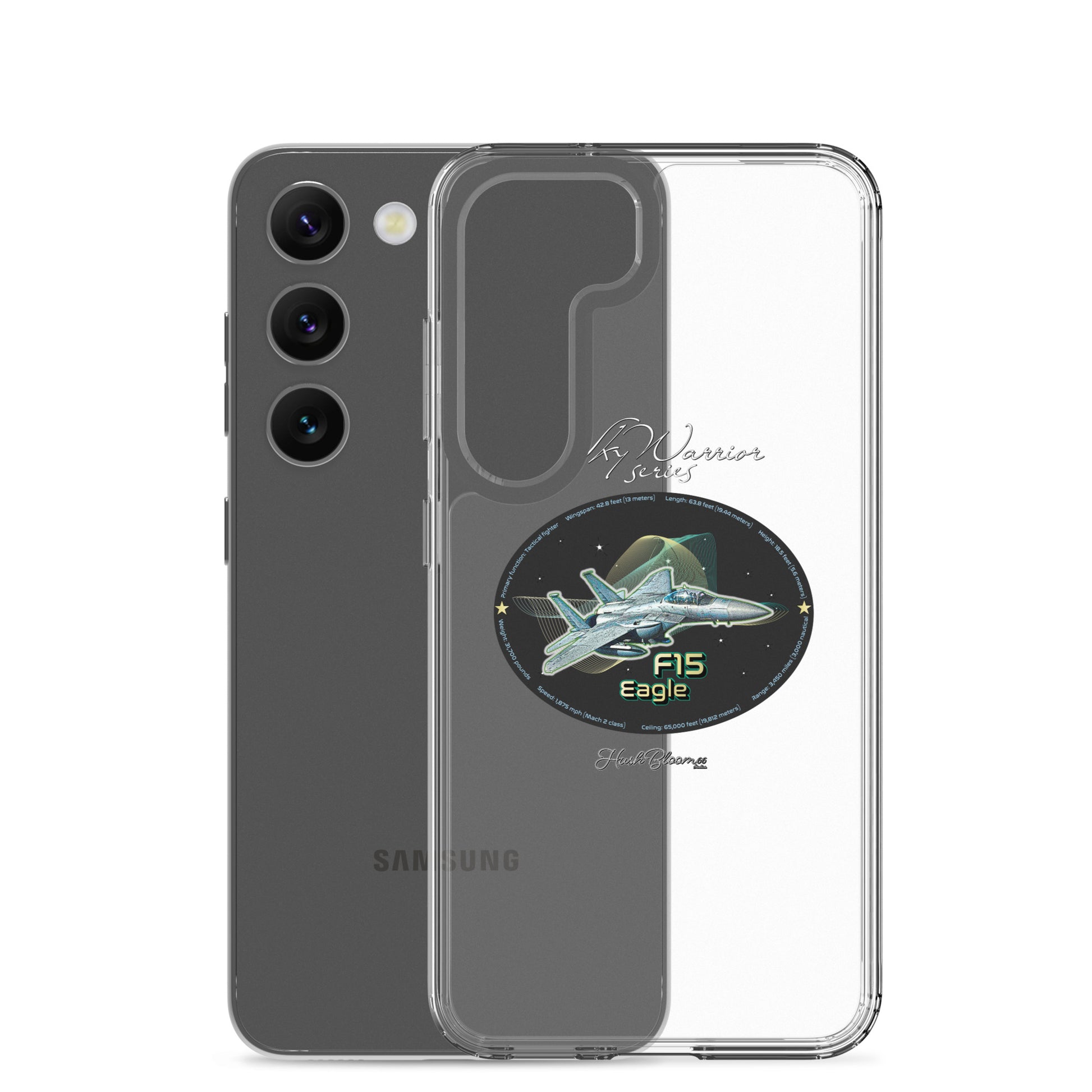 F15 Eagle Clear Case for Samsung