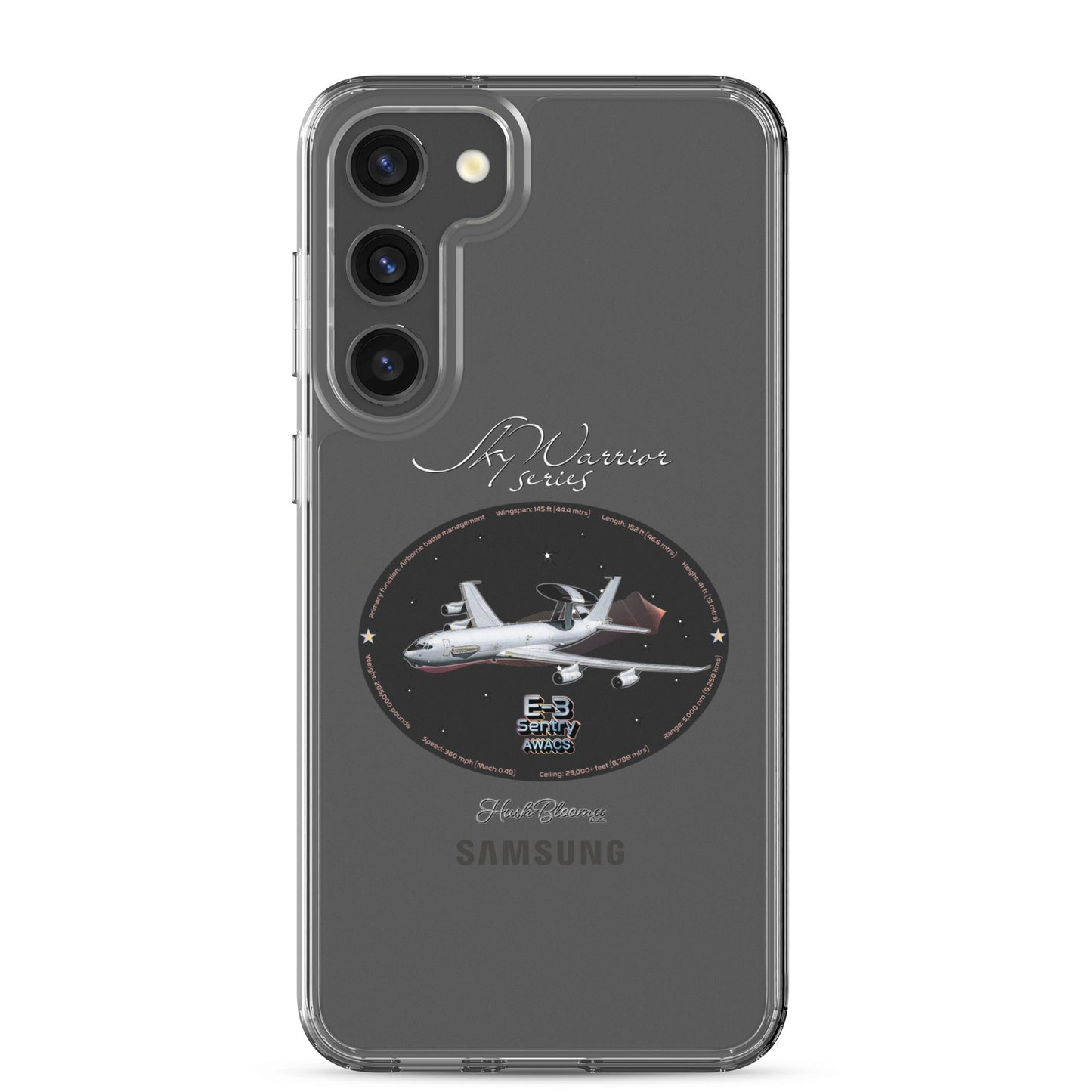 E3 Sentry Clear Case for Samsung