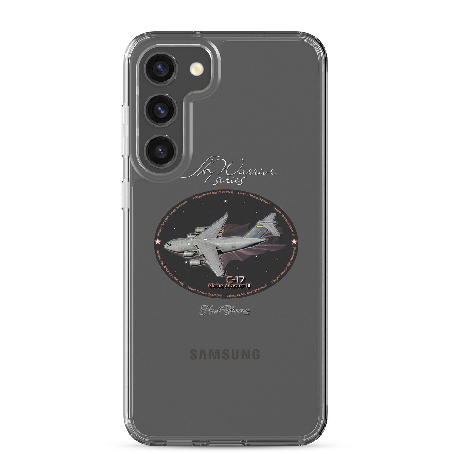 C17 Globe Master III Clear Case for Samsung