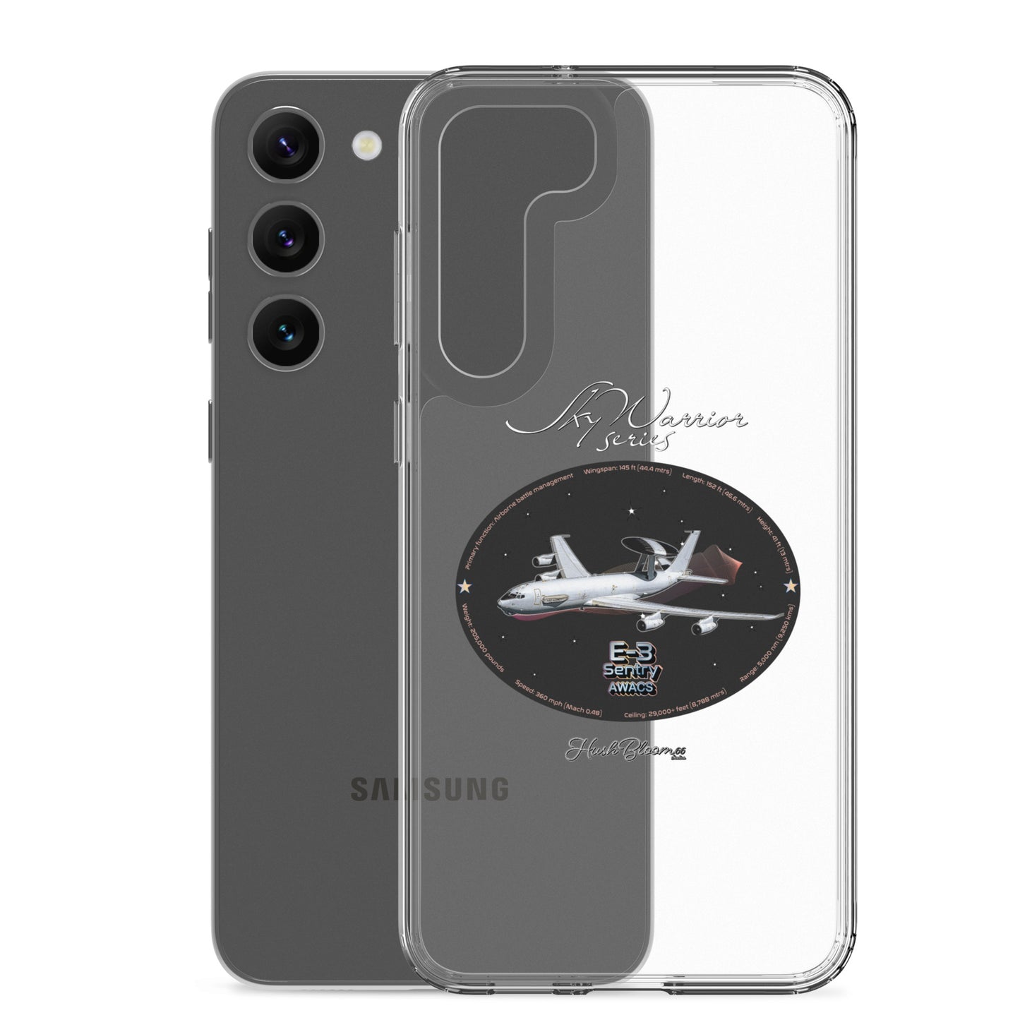 E3 Sentry Clear Case for Samsung