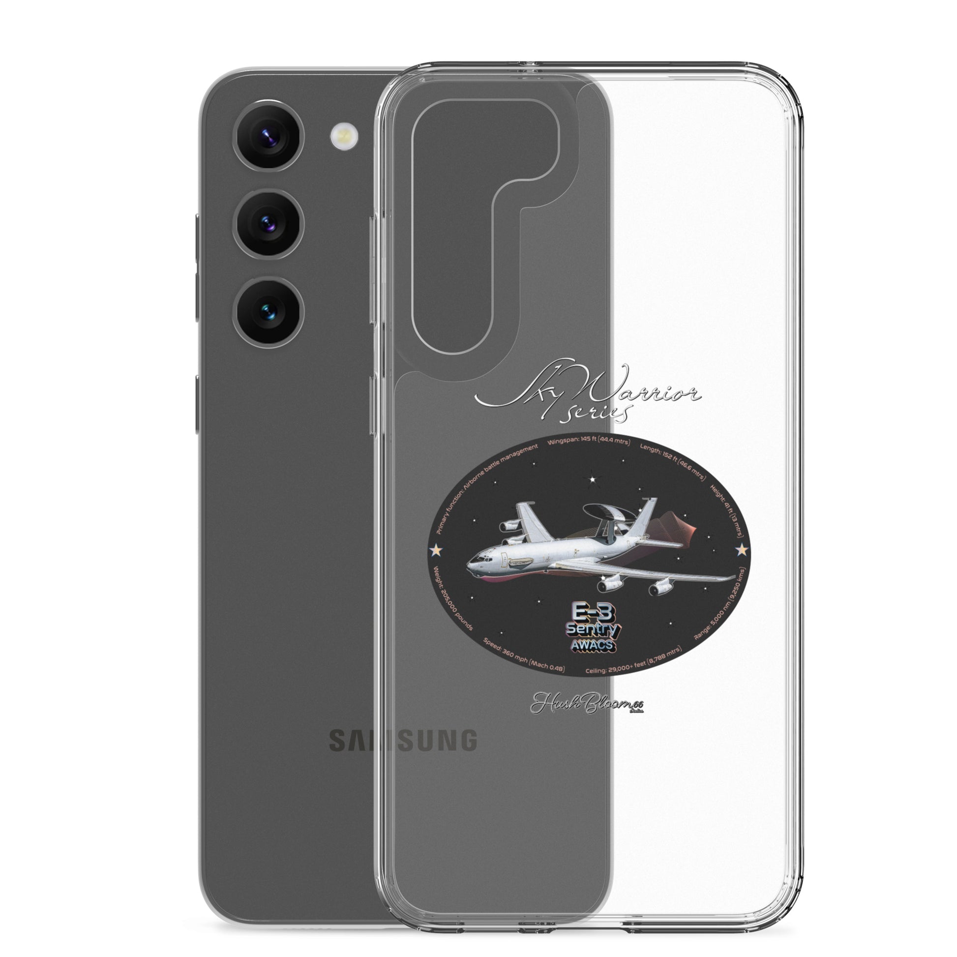 E3 Sentry Clear Case for Samsung