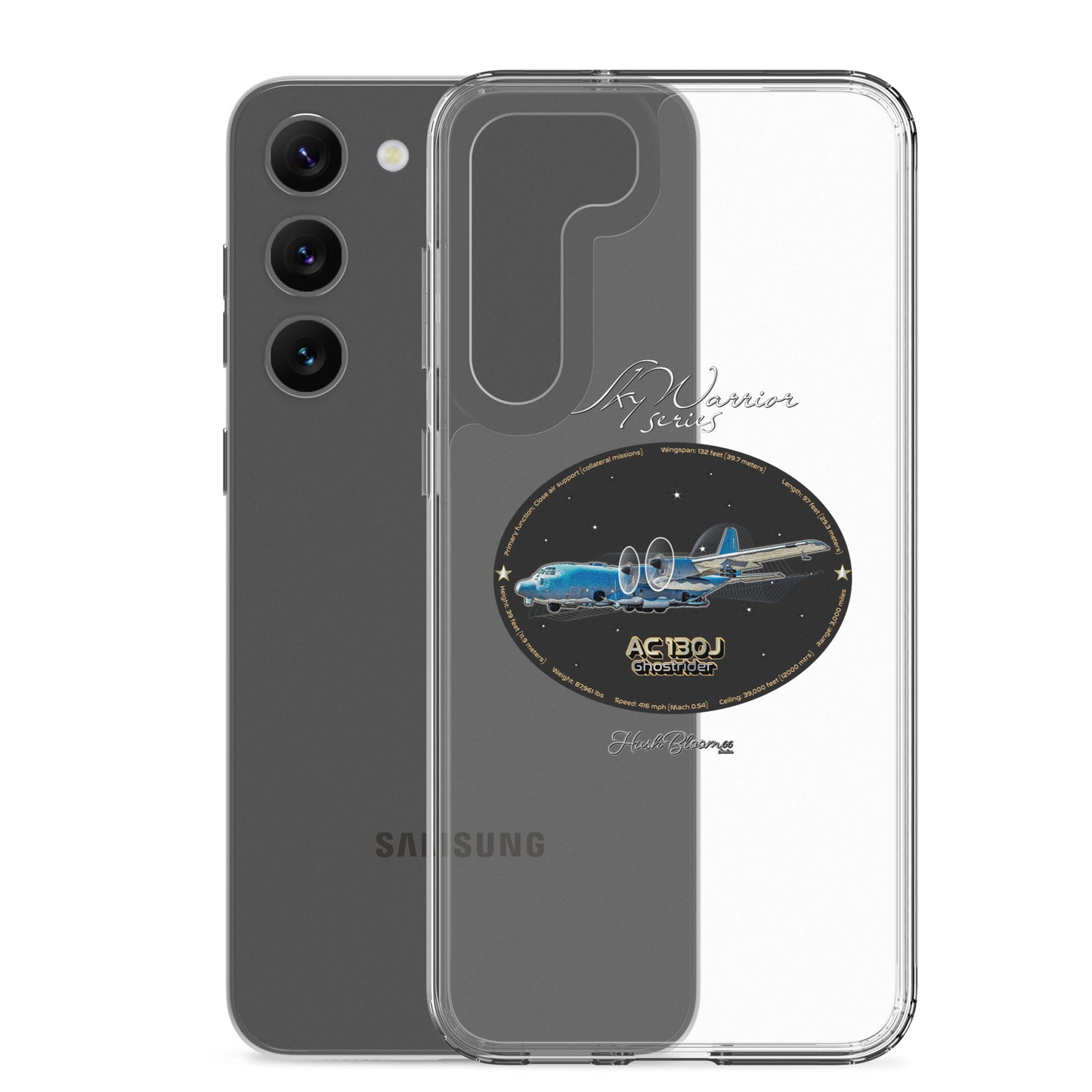 AC130J Ghostrider Clear Case for Samsung