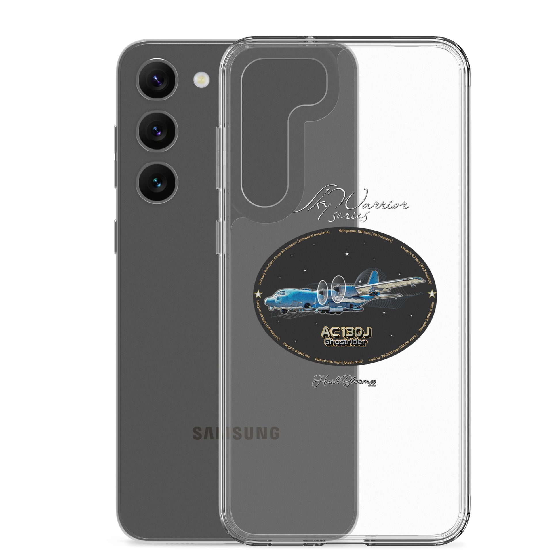 AC130J Ghostrider Clear Case for Samsung