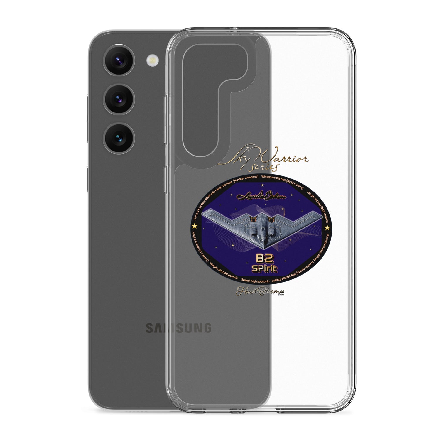 B2 Spirit (Limited Edition) Clear Case for Samsung