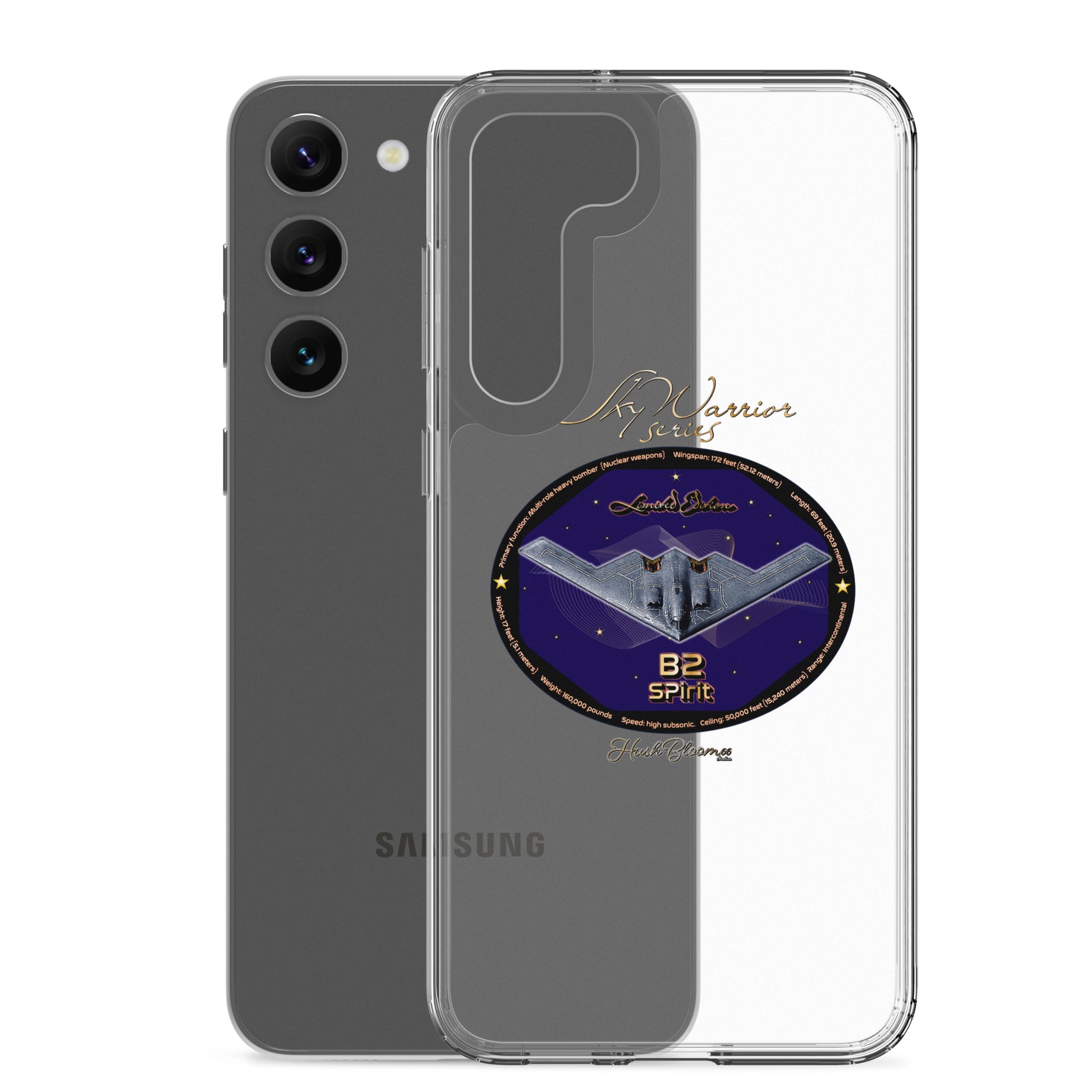 B2 Spirit (Limited Edition) Clear Case for Samsung