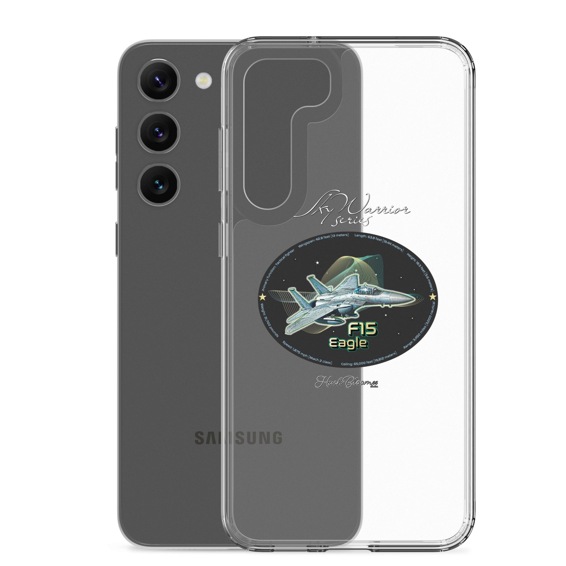 F15 Eagle Clear Case for Samsung
