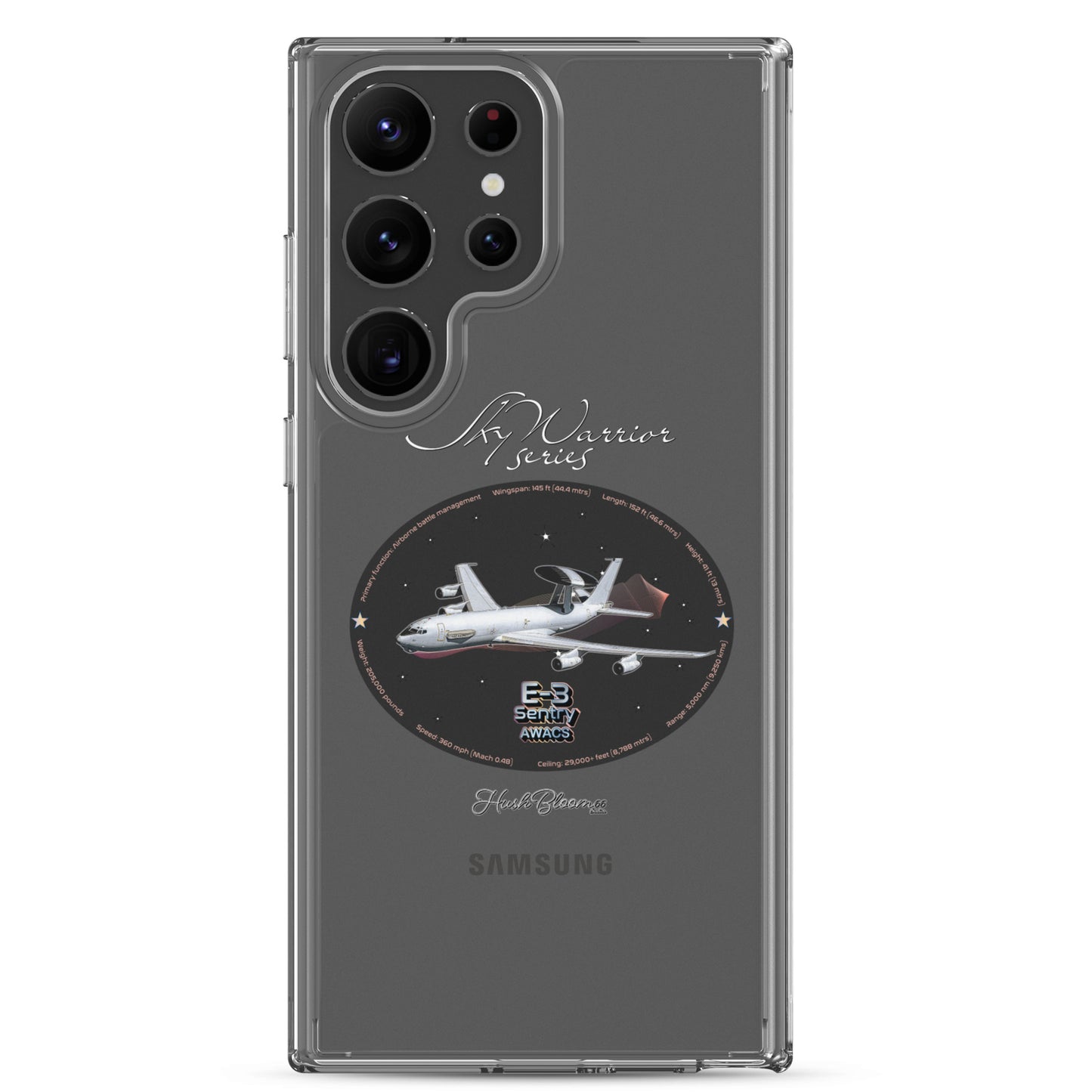 E3 Sentry Clear Case for Samsung
