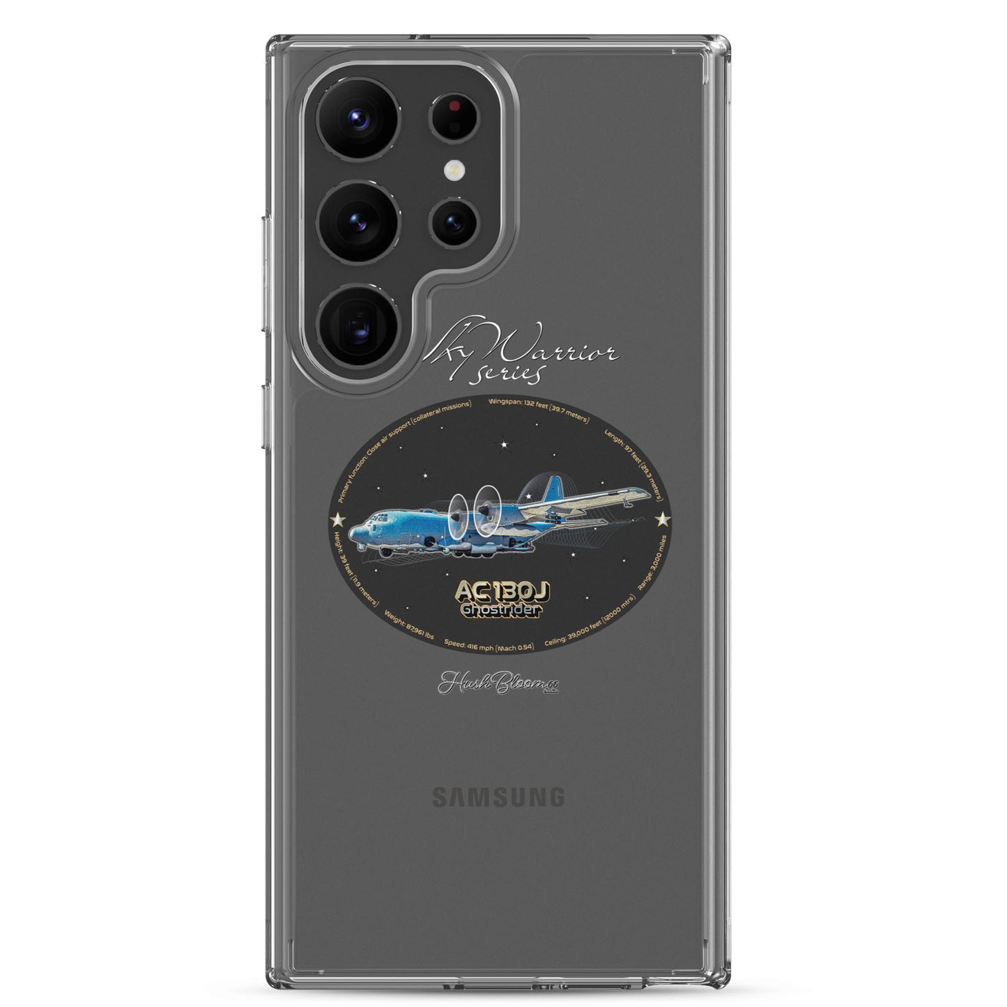 AC130J Ghostrider Clear Case for Samsung