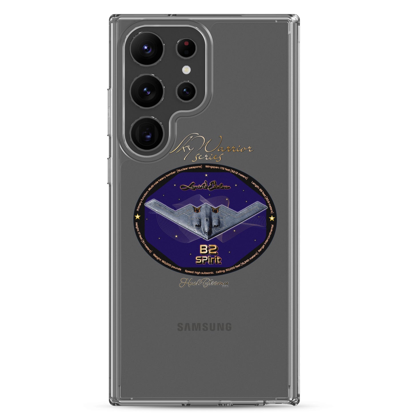 B2 Spirit (Limited Edition) Clear Case for Samsung