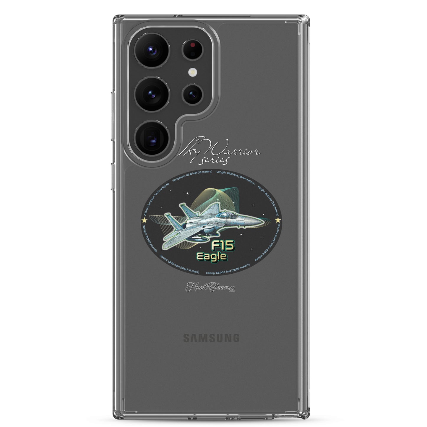 F15 Eagle Clear Case for Samsung