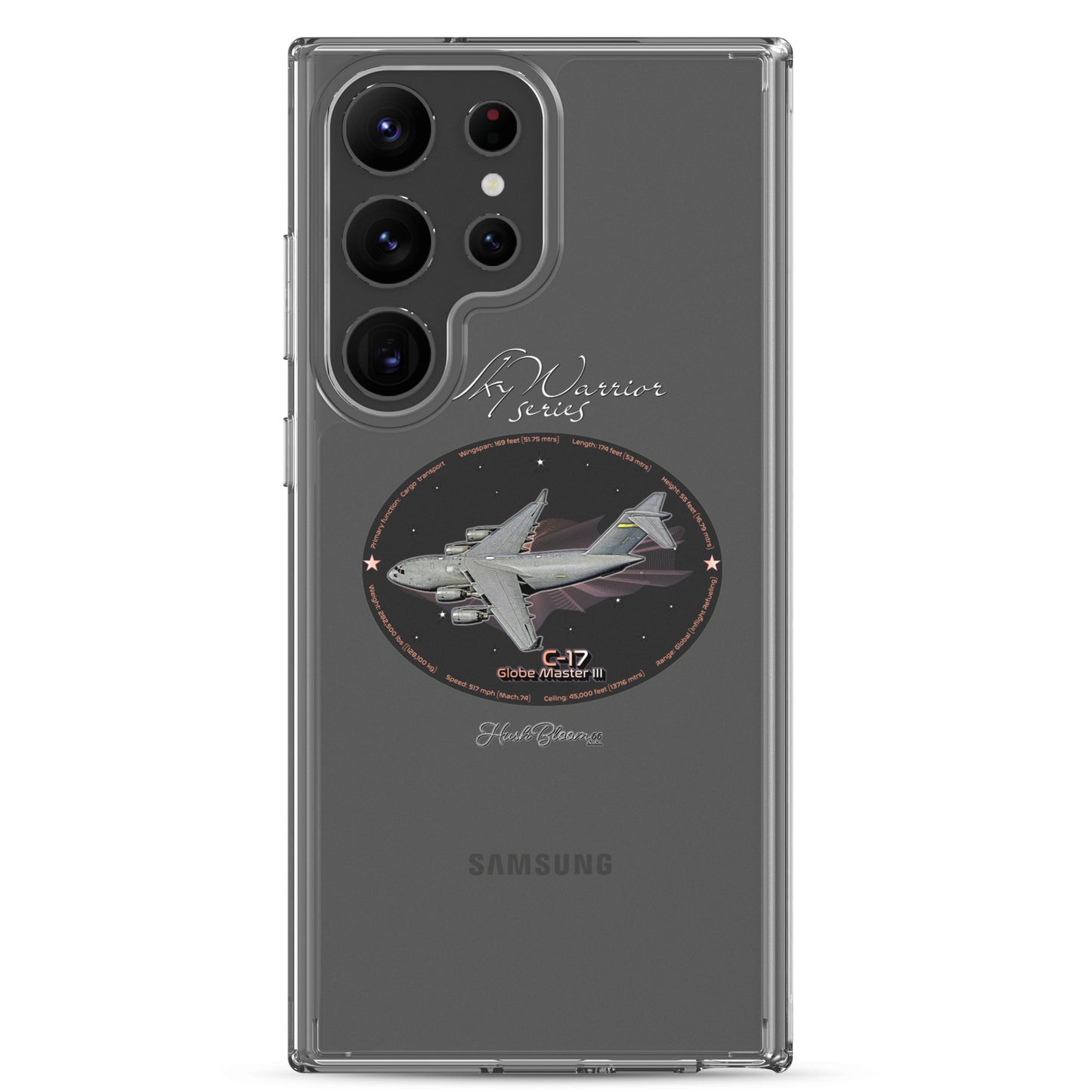 C17 Globe Master III Clear Case for Samsung