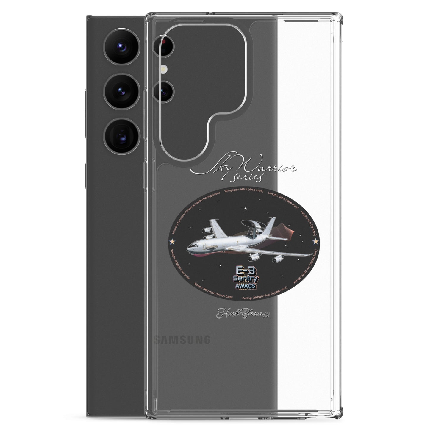 E3 Sentry Clear Case for Samsung