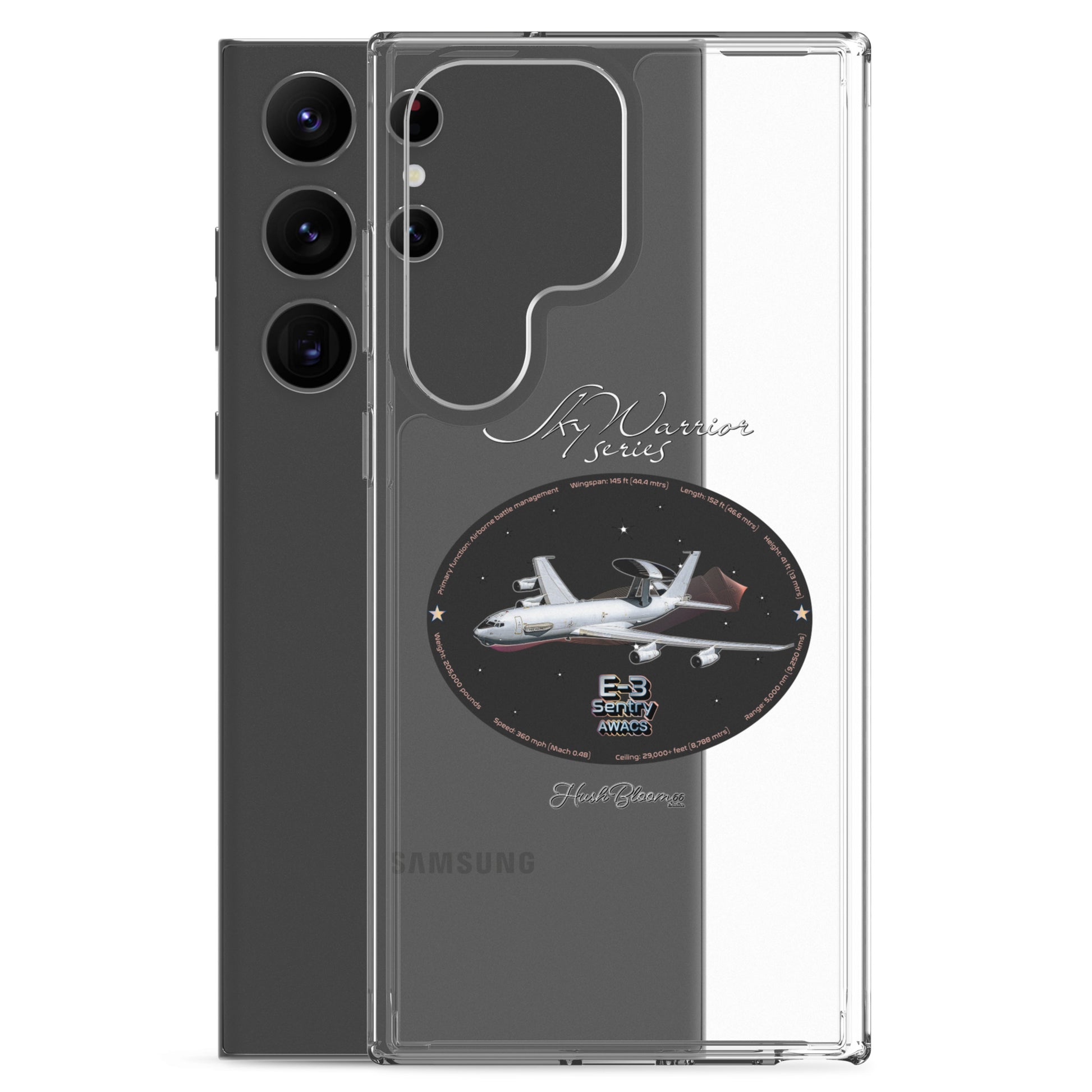 E3 Sentry Clear Case for Samsung