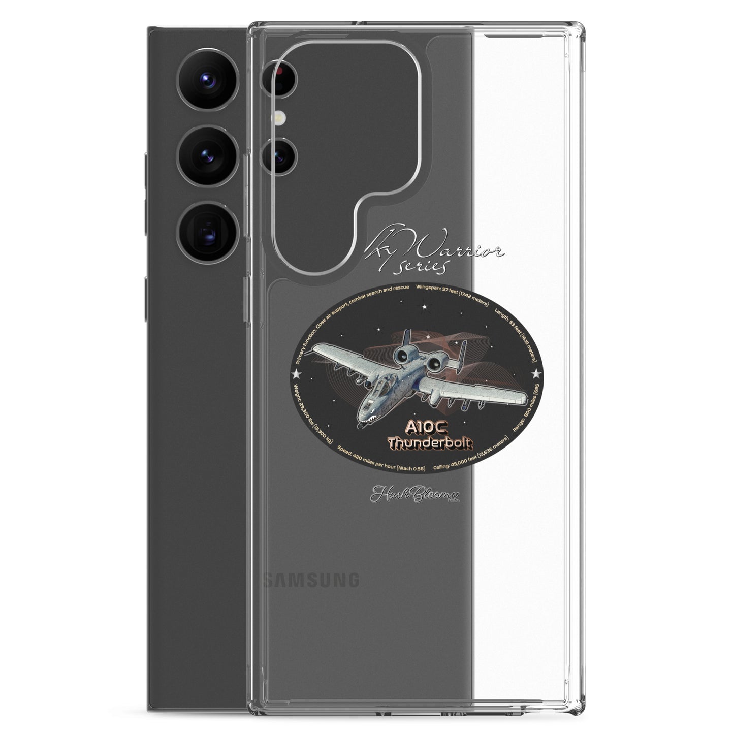 A10C Thunderbolt Clear Case for Samsung
