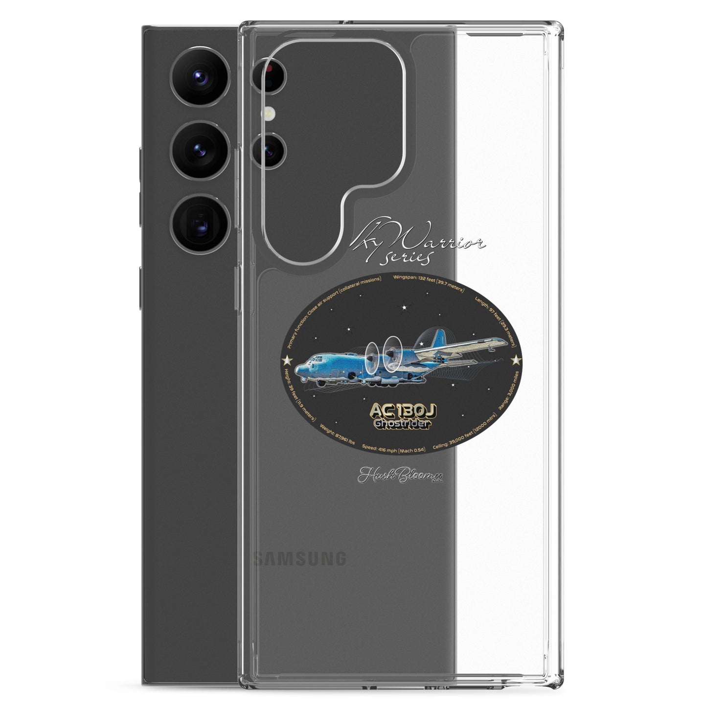 AC130J Ghostrider Clear Case for Samsung
