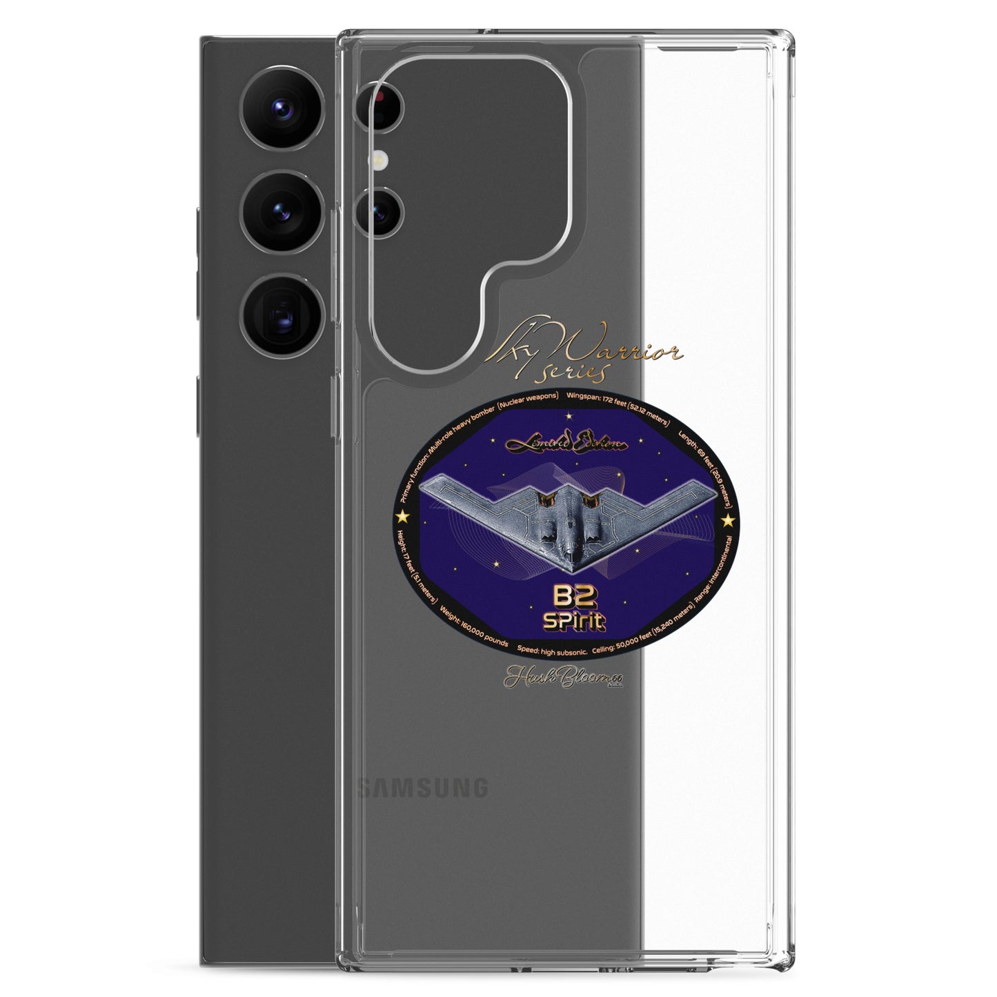 B2 Spirit (Limited Edition) Clear Case for Samsung