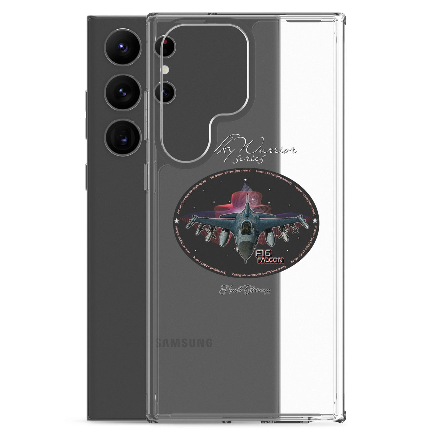 F16 Falcon Clear Case for Samsung