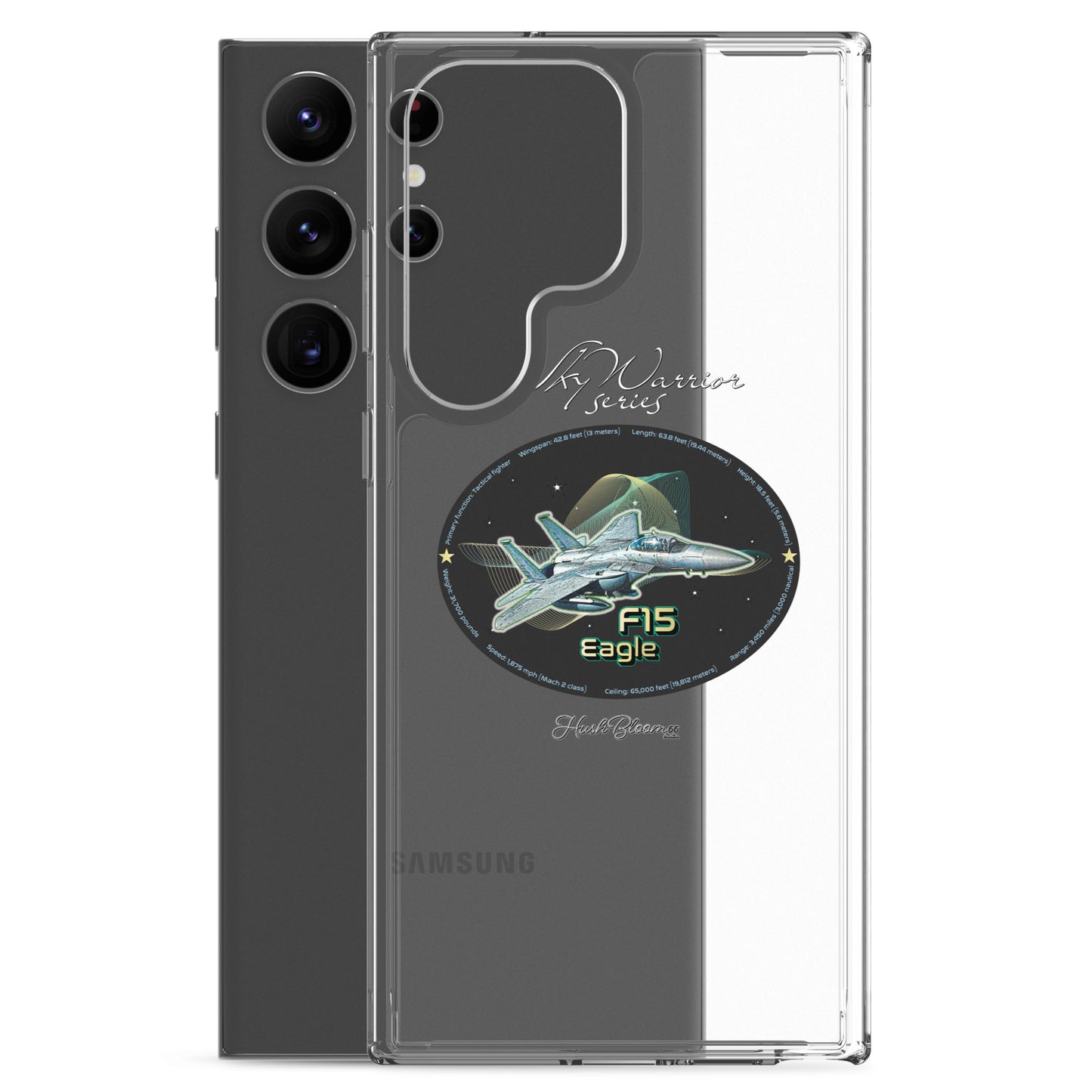 F15 Eagle Clear Case for Samsung