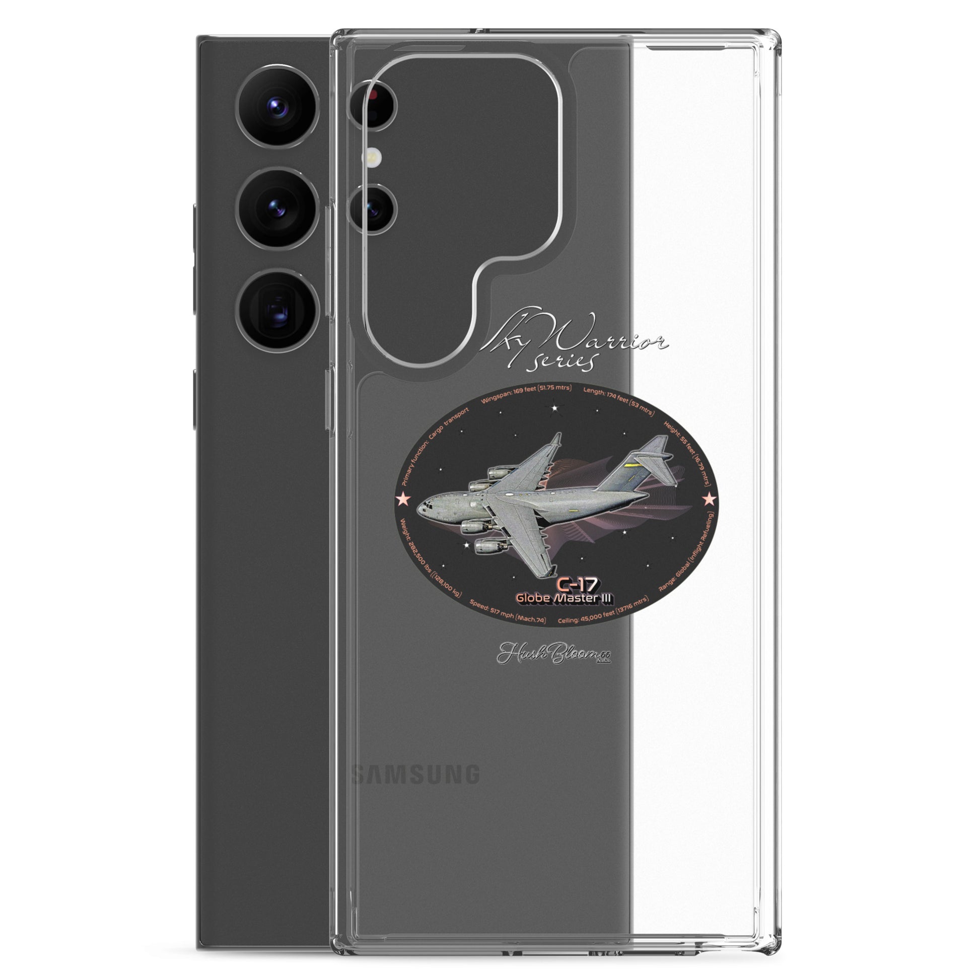 C17 Globe Master III Clear Case for Samsung