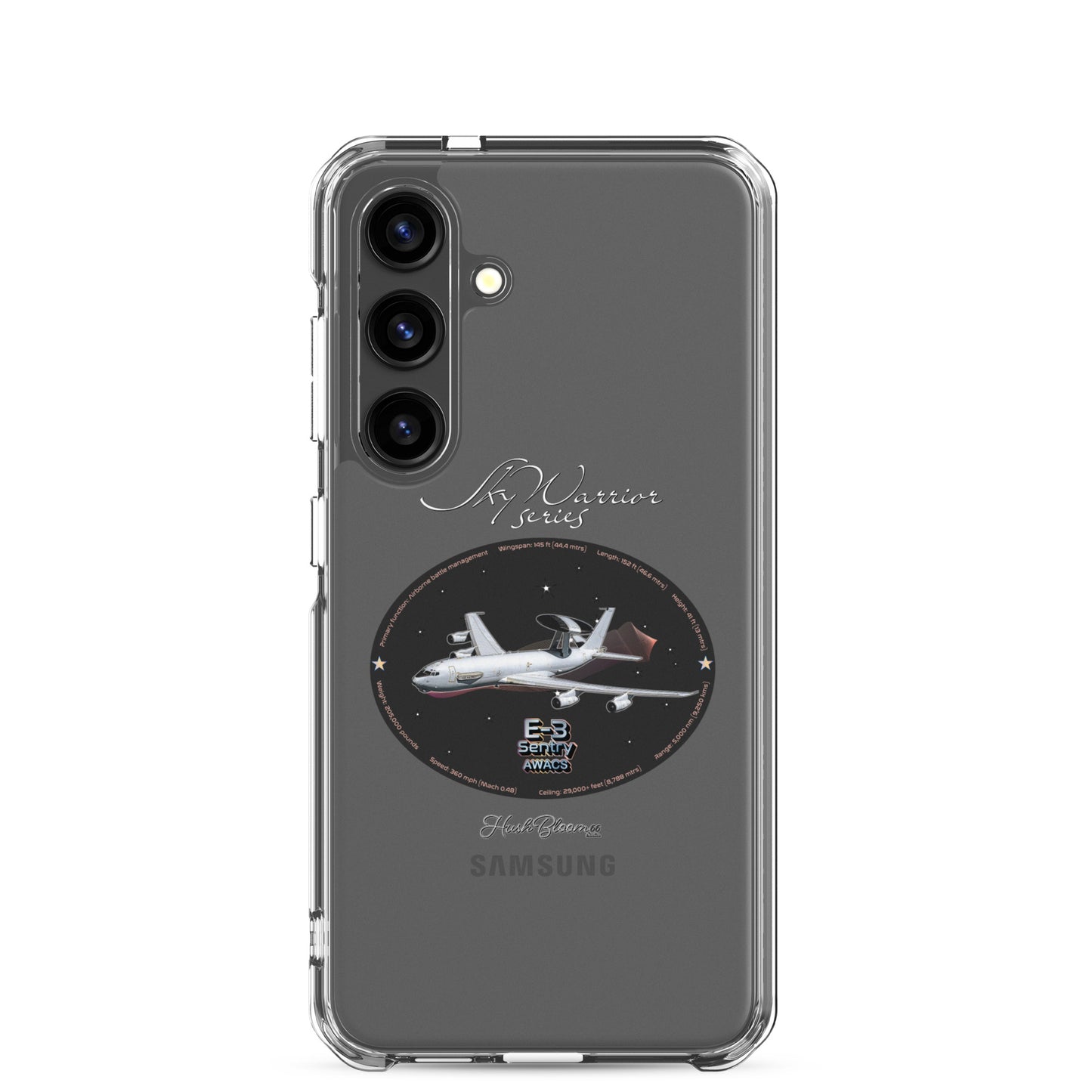 E3 Sentry Clear Case for Samsung