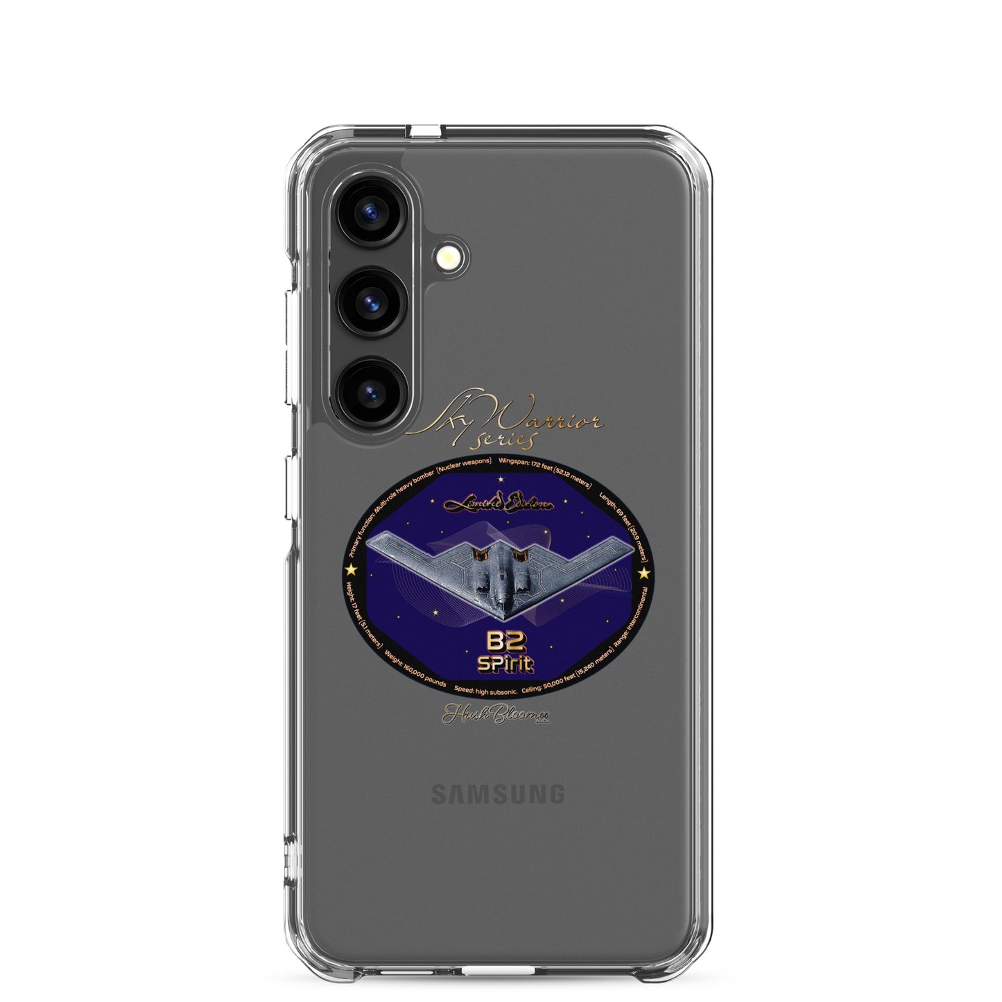 B2 Spirit (Limited Edition) Clear Case for Samsung