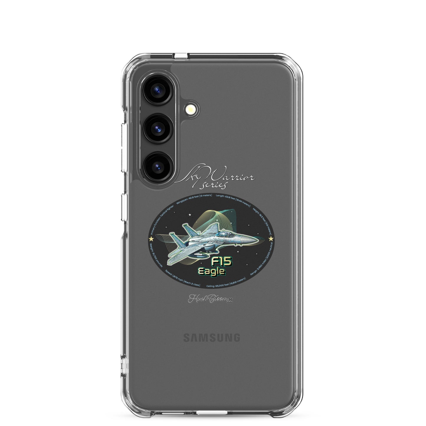 F15 Eagle Clear Case for Samsung