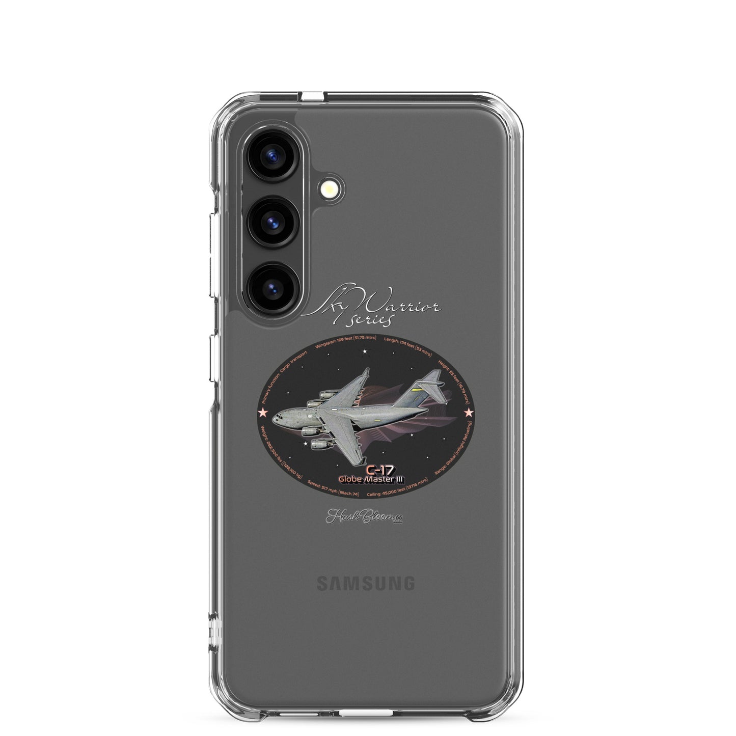C17 Globe Master III Clear Case for Samsung